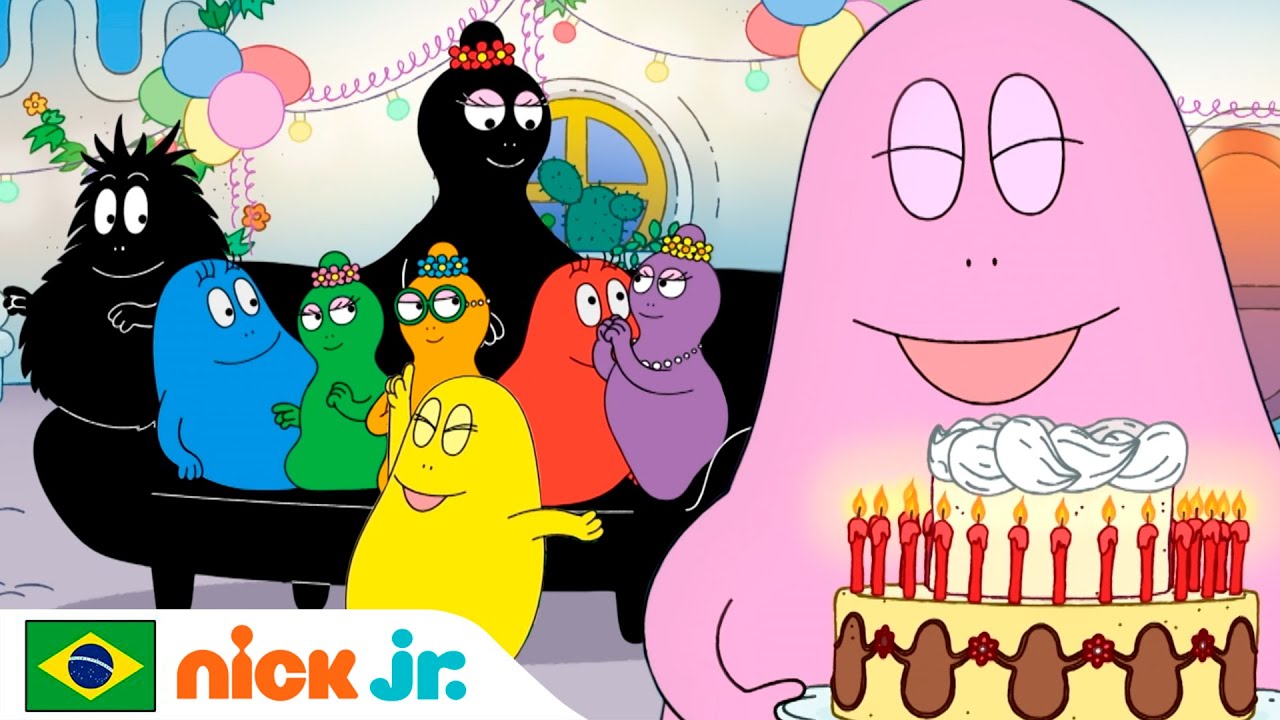 Barbapapa  O Barbapapa organiza uma festa de aniversrio  Nick Jr em Portugus