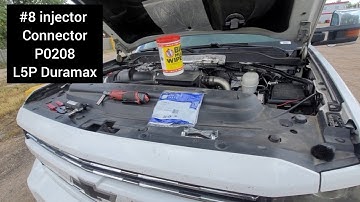 #8 injector connector on 2018 L5P Duramax