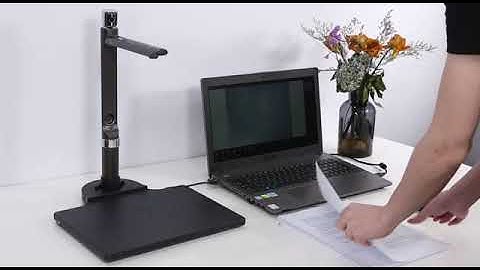 Eloam S520 Document Scanner | Dual Lens, OCR, USB Powered | Perfect for Office & Bank Use