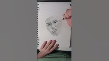 Drawing Thanos from Squid Game 2. #shorts #thanos #player230 #squidgame #squidgame2 #drawing #art