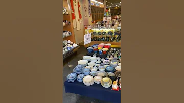 Tokyo Shopping Tea Pots Bowls And Plates On Yanaka Ginza 