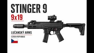 Stinger 9 - Recoil test (one hand, folded stock, deployed stock)