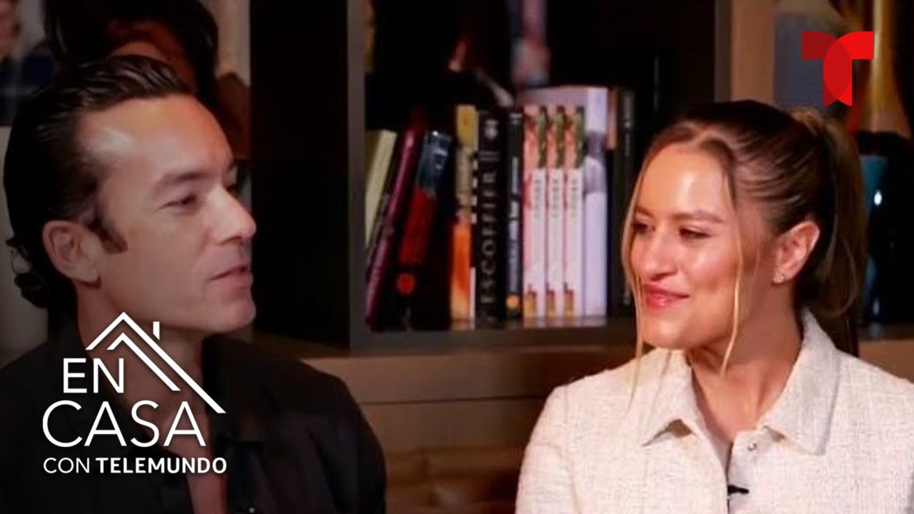 Aaron Díaz y Lola Ponce comparten secreto de su relación | En Casa Con Telemundo