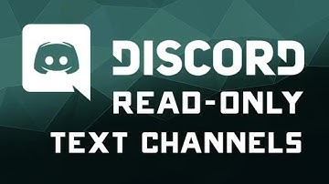 How to Make Discord Channel Read Only / TZT TECH