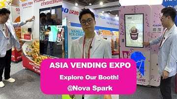 "2025 Asia Vending Expo | Discover Nova Spark’s Smart Vending Machines: Perfume, Pizza & More!"