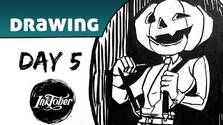 Inktober Day 5 Timelapse Inktober Day 5 Timelapse