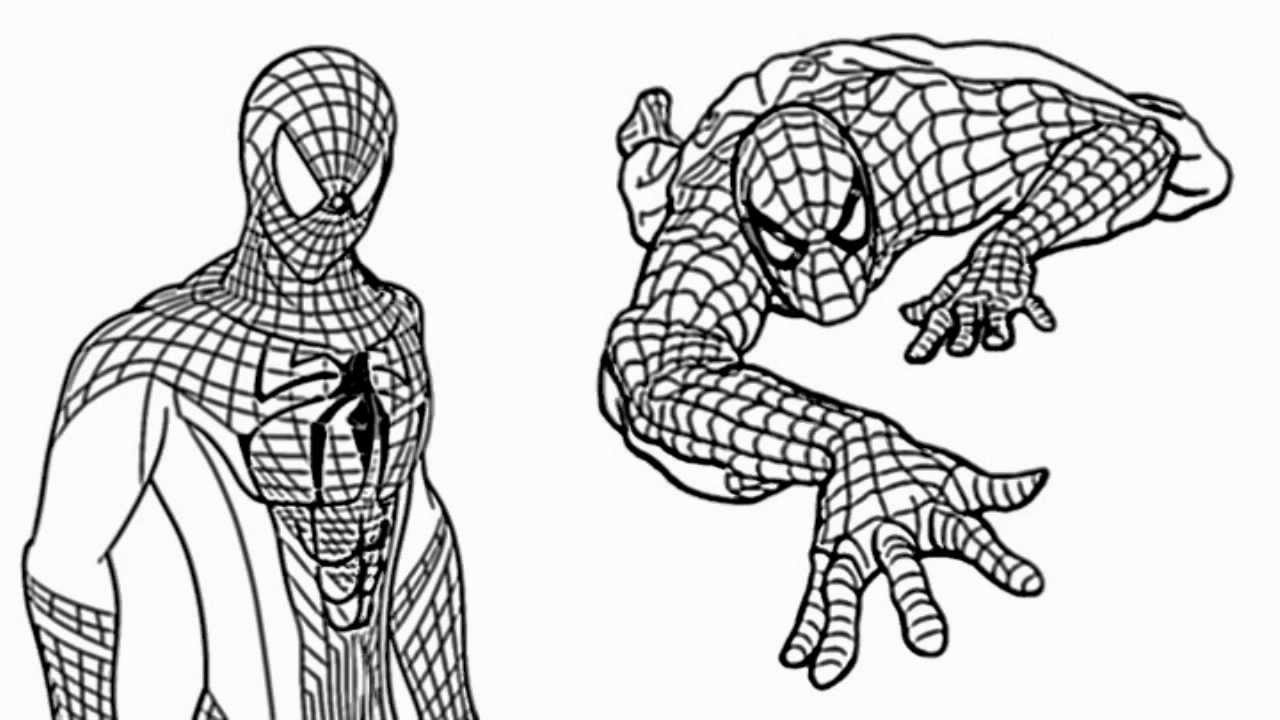 The Amazing Spiderman - How to Draw The Amazing Spider Man - Video