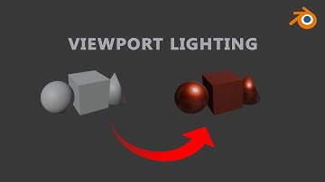 Blender Viewport Shading/Lighting