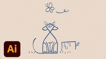 Draw Along with Kyle T. Webster - Cat Sees Butterfly | Adobe Creative Cloud