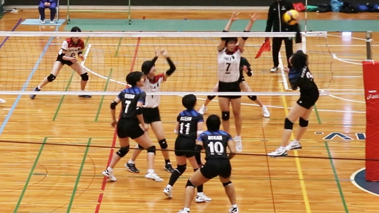 ドリームマッチ女子】OCEAN vs WING 第3セット ＜女子バレーボール