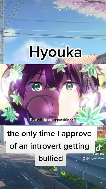 underrated romance anime hyouka