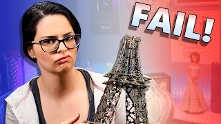 Everything Went Wrong With This Fathers Day Video - KNex Eiffel Tower Build