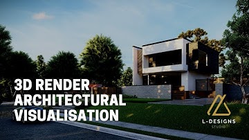 Villa | 3D Render | 3D Animation | Architectural Visualization | by LX Design Studio