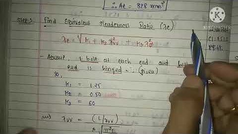 EXAMPLE 1||PART 3|| FOR DOUBLE ANGLE STRUT ON SAME SIDE OF GUSSET PLATE
