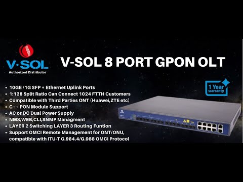 VSOL GPON OLT VLAN Configuration Setting #vsol  #gpon  #olt