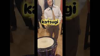 Haruna ci aiuta a ripassare i nomi #marilina #drummer #taiko