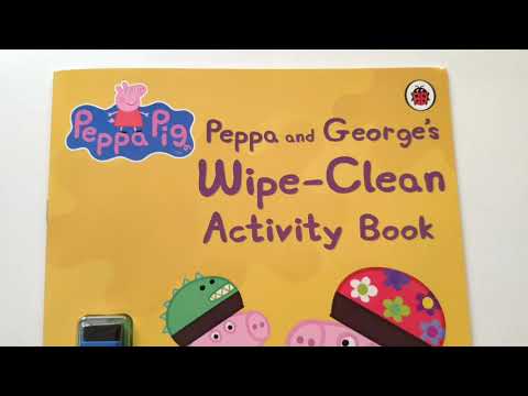 Peppa and George's Wipe Clean Activity Book Ladybird