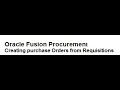 How To Automatically Create a Purchase Order after Submit a Requisition for Approval ?