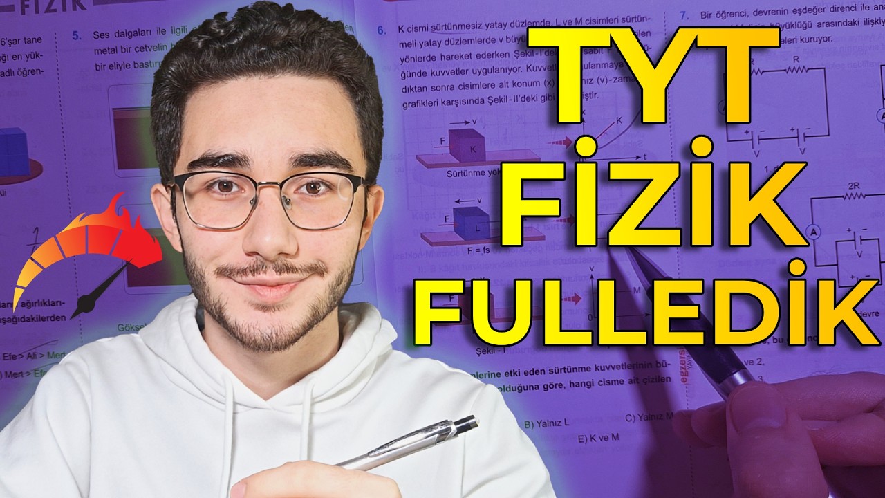TR 1.si Gözünden TYT FİZİK DENEME ÇÖZÜMÜ