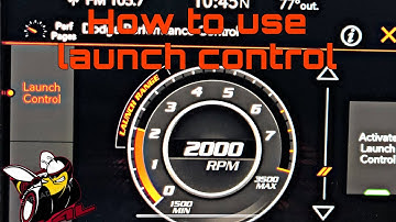 How To Use Launch Control In Dodge Charger/Challenger ScatPack