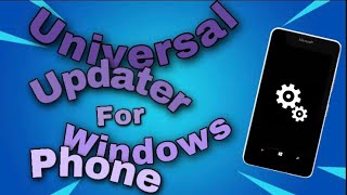 [NEW][TUTORIAL] Universal Updater for all Windows Phone devices