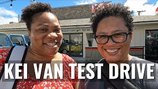 Kei Van Test Drive in Honolulu Hawaii Oahu Grill in Kaimuki