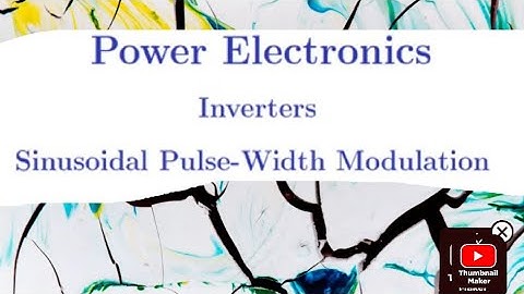 SINUSOIDAL PULSE WIDTH MODULATOR
