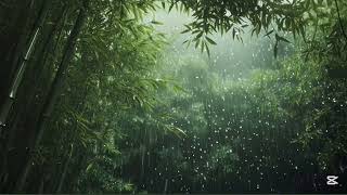 1 Hour of Soft Rain & Sweet Melody🌧️🎶🌿Deep Sleep,Study,Relax & Stress Reliefb#SoftRain  #SweetMelody