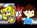 Spongeopp vs frisk glorb vs lhugengy  death battle fan made trailer s3