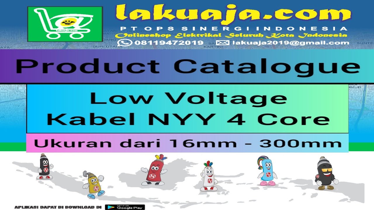 Katalog Kabel NYY 4 core Supreme | Brosur Kabel NYY Low Voltage 0.6/1(1.2)kV | Telp/WA 08119472019