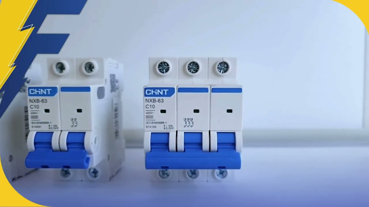 Automático 2x20A 6kA Curva C 230/400V NXB-63 Chint | Ferrelectrica