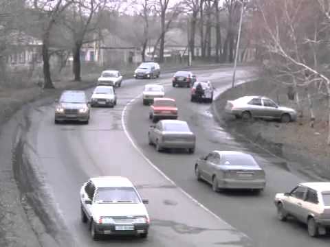 Авто в красном луче
