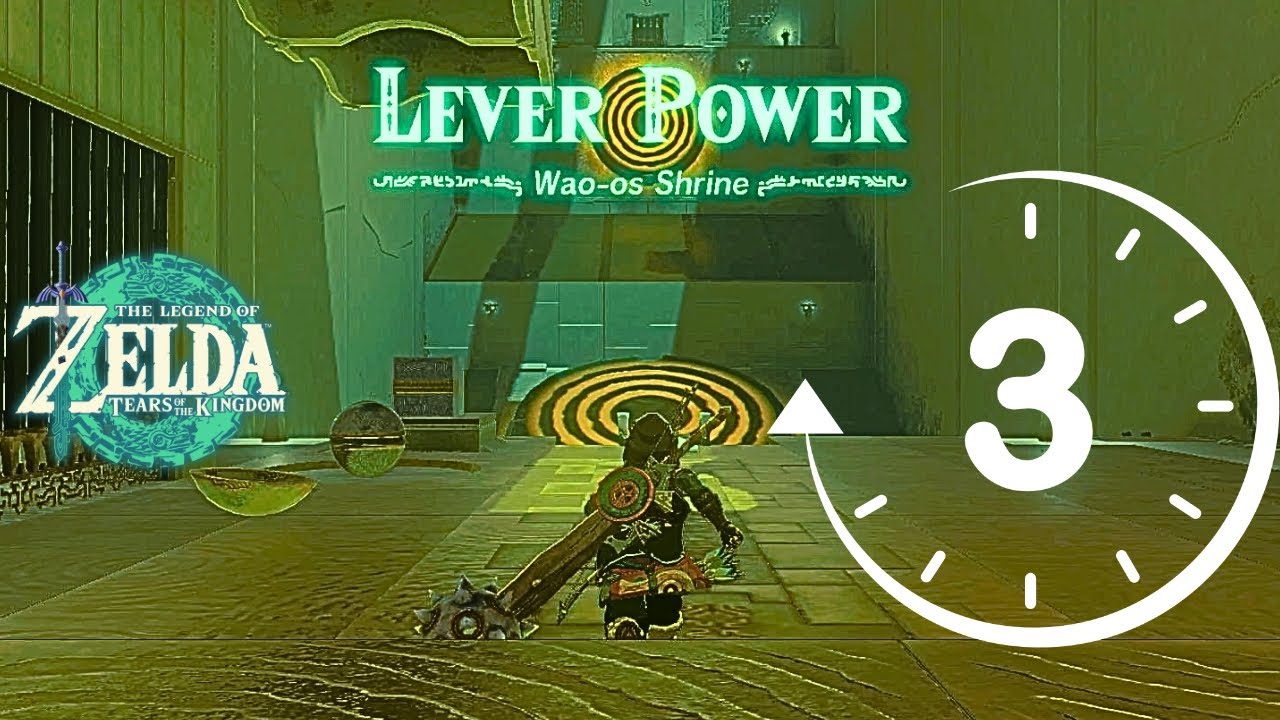 3-Minute Zonai Shrines: Wao-Os Shrine Lever Power | Tears Of The Kingdom