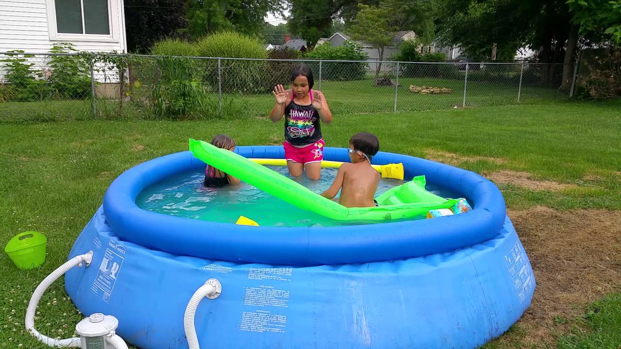 Fun in the pool - Day 2 - YouTube