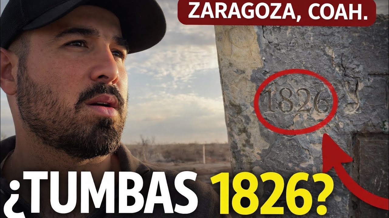 ¿Existen TUMBAS de 1826 en Zaragoza, Coahuila? 😱 Historia Oculta