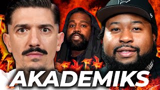DJ Akademiks on Kanye’s Comeback, Diddy vs 50 Cent Exposed, \& Adam 22 Wife Sharing Reaction