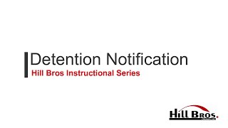 TransFlo - Detention Notification