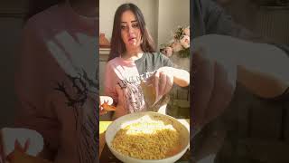 عملت اكتر اكله مابيحبها بلال(الاندومي)😱😌 #shorts #recipe #tiktok