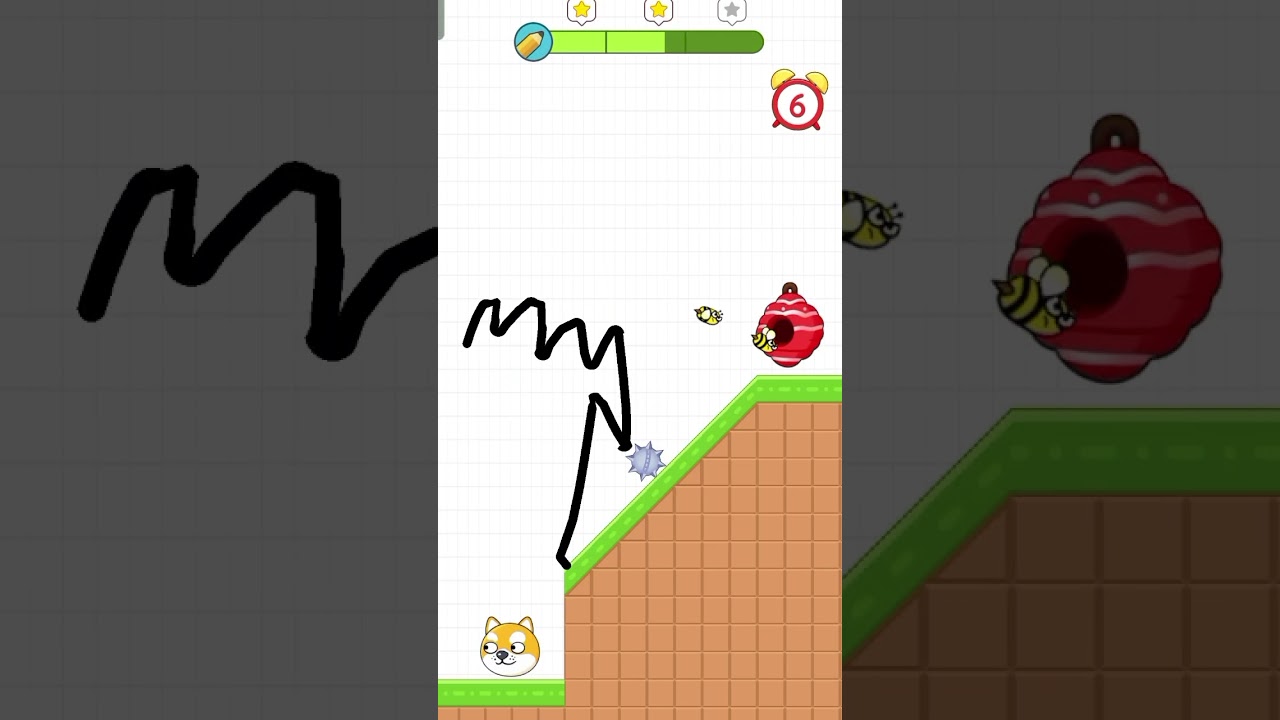 save the dog from bees 🐝 