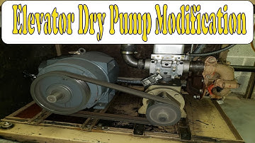 Elevator Dry pump Modification     #lathe #lathemachining #taper lathe#latheturning #latheoperations