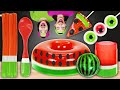 Mukbang Watermelon Desserts 수박 먹방 음식 챌린지 Challenge by Pico Pocky