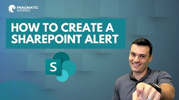 How to Create a SharePoint Alert
