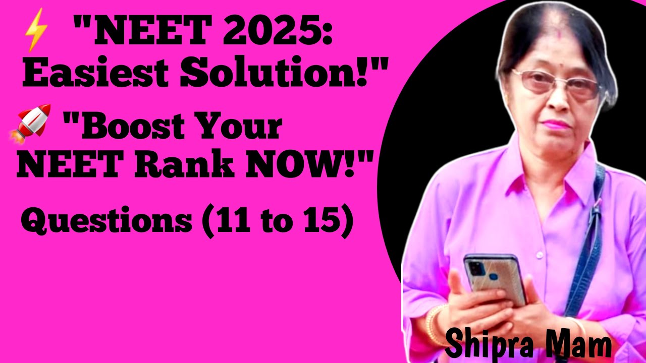 Top-Scoring NEET 2025 Chemistry Answers| neet 2025 Chemistry