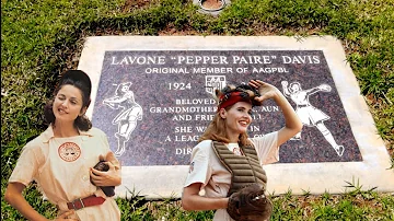 Graves of the REAL 'A League Of Their Own' Women