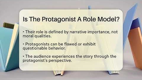 Is The Protagonist A Role Model? - The Prose Path