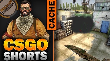 FAST AND EASY A SITE SMOKE | CACHE | CSGO SHORTS