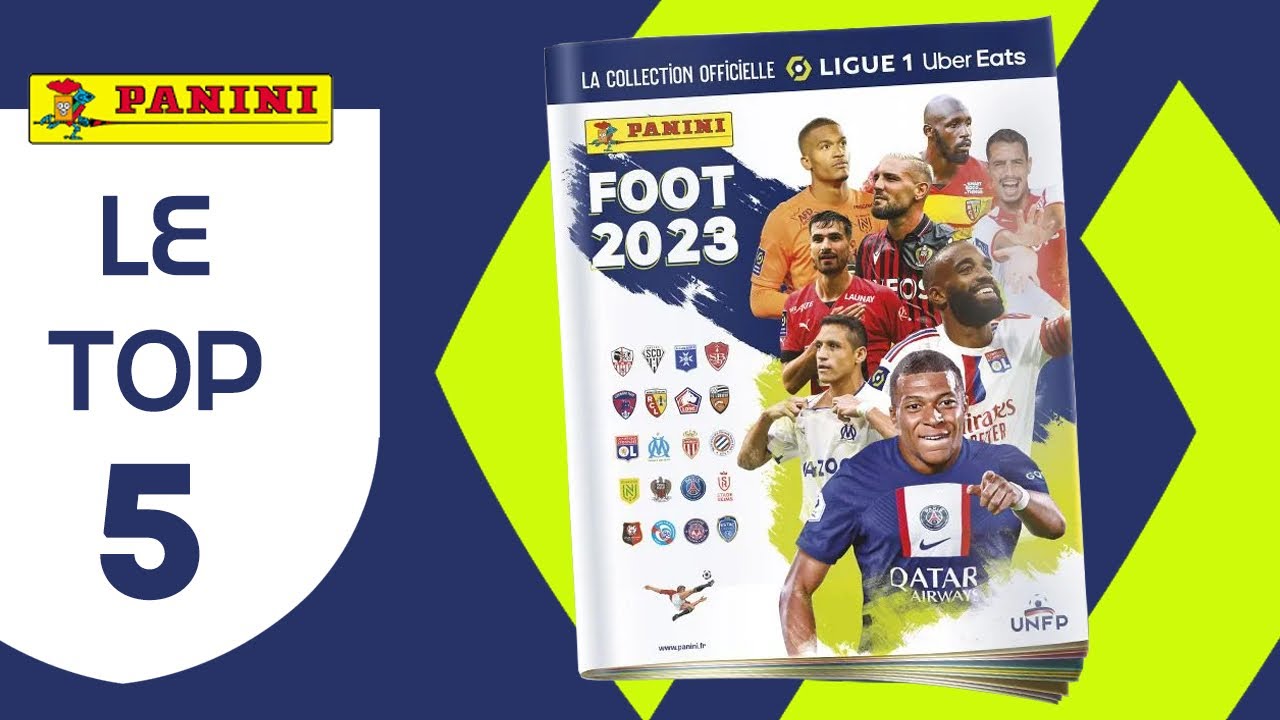 PANINI SET COMPLET CHAMPIONNAT FRANCE FOOT 2023 + VUOTO ALBUM VIDE