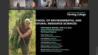 Fleming College School of Environmental & Natural Resource Sciences Information Session 2020