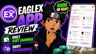 EagleX App Review 2026: Daily USDT Earnings & Withdrawals - Legit or Nah? screenshot 1