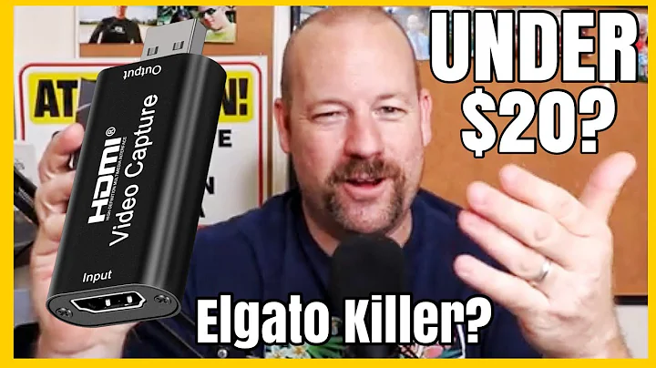 $20 HDMI Video Capture Device | The Elgato Killer?